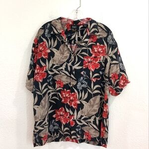 Haggar Washable Silk Tropical Shirt